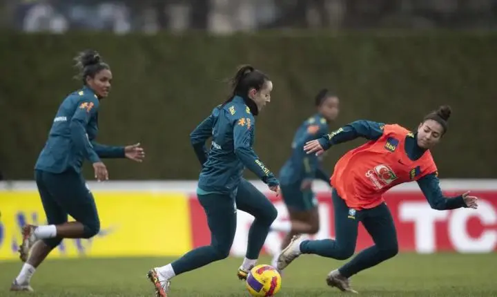 Seleção feminina estreia no Beira-Rio em amistoso contra Argentina 