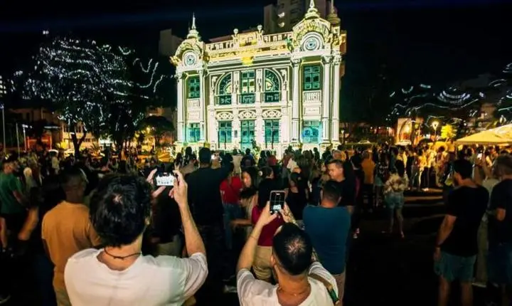 Tudo pronto para o Cerrado Mapping Festival: arte, luz e tecnologia ocupam Uberlândia a partir desta quinta-feira