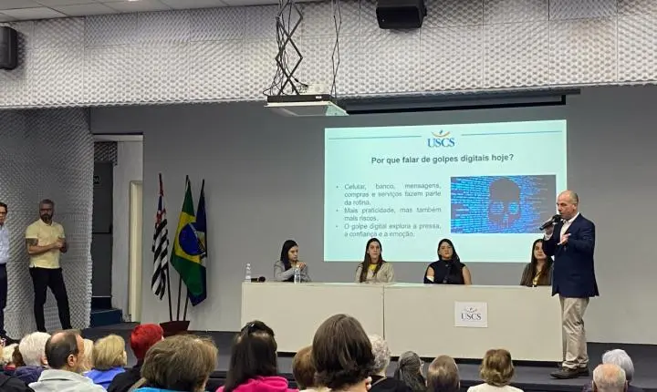 USCS promove oficina Segurança Digital na Maturidade para alunos da Unisênior